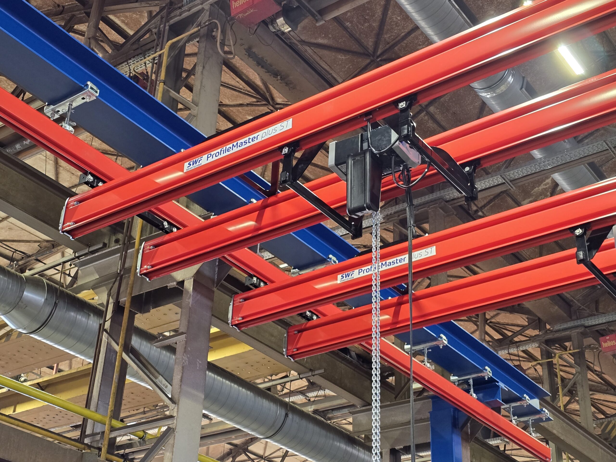 Ľahký žeriavový systém dvojnosníkový SWF Krantechnik ProfileMaster Plus ST